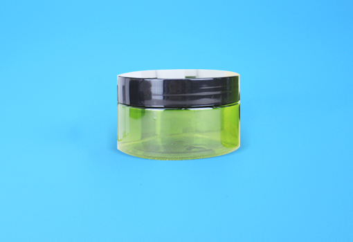 High quality 200ml/100ml transparent green PET jar 