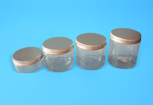 50ml/100ml compact powder plastic jar with lid