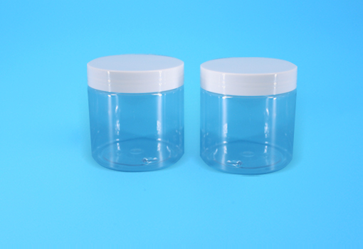 High quality 200ml transparent PET jar 