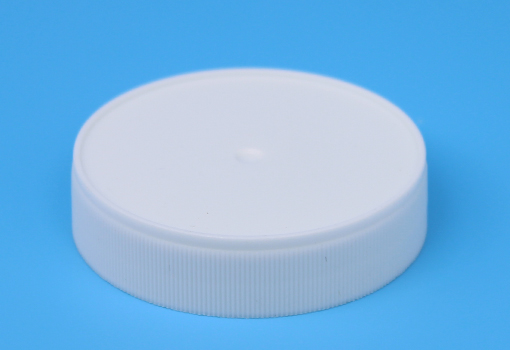 2016 hot sale 52mm white Screw cap with ribbed