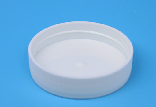 2016 hot sale 52mm white Screw cap with ribbed