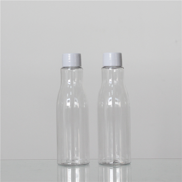 Free samples 100ml round plastic bottle for cosmetic