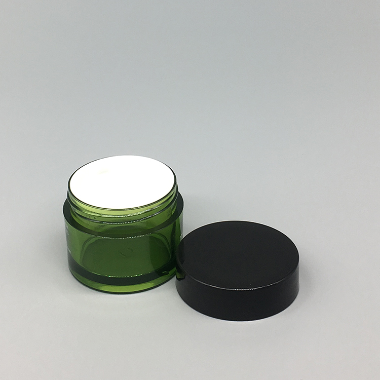 Private label cosmetic cream PET 30ml jar with screw cap