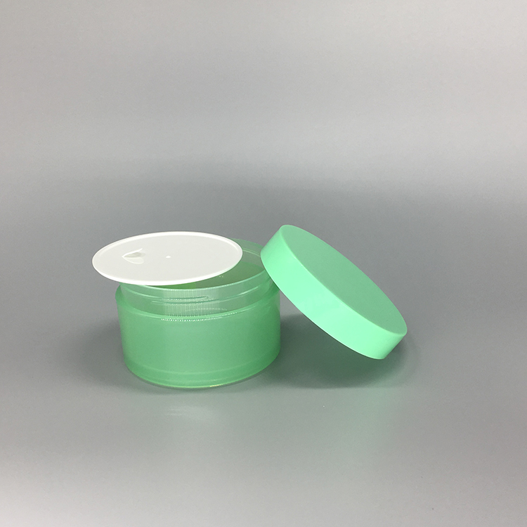 High end cosmetic packaging plastic 200g empty cream PET jar