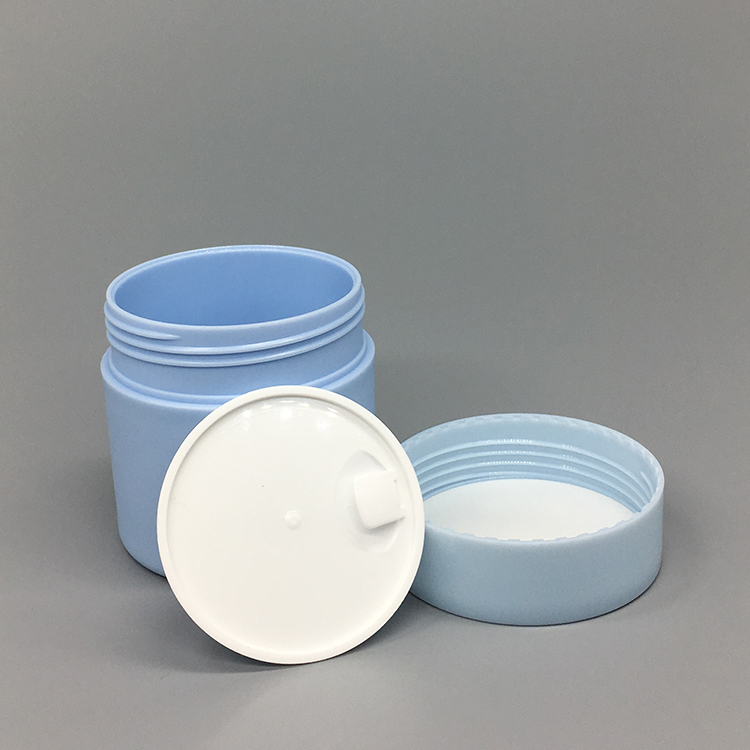 4oz skincare cosmetic round plastic jar