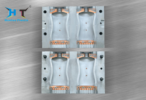 Cosmetic Shampoo Blowing Bottle Mould Aluminum Mould 2 Cavity 400ml