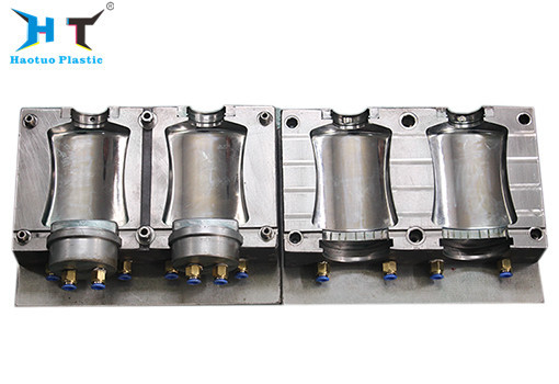 2 Cavity Plastic Pet Blowing Bottle Mould For Fruit Juice Carbonated Beverage Bottles