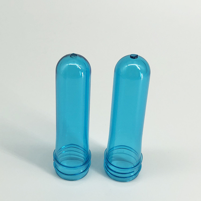 22g 24/410 Clear Bule PET Plastic Cosmetic Shampoo Bottle Preforms
