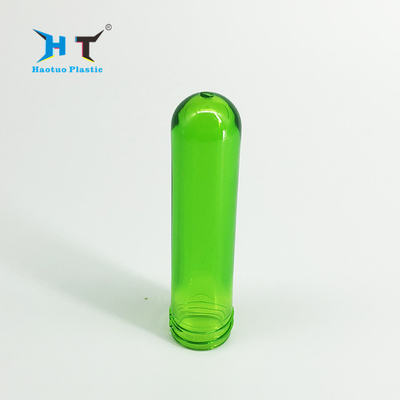 Beauty Transparent Green Pet Preform , Lightweight Pet Bottle Preform