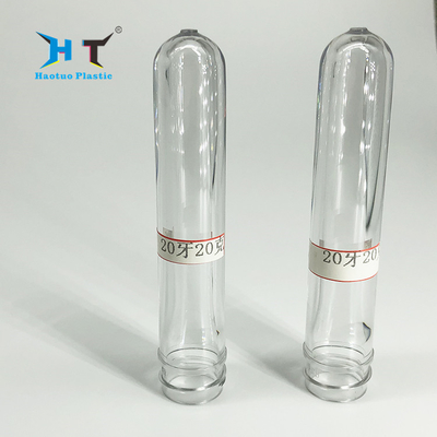 20mm Neck 20 / 410 Plastic PET Preform 101 Mm Length For Cosmetic Packing