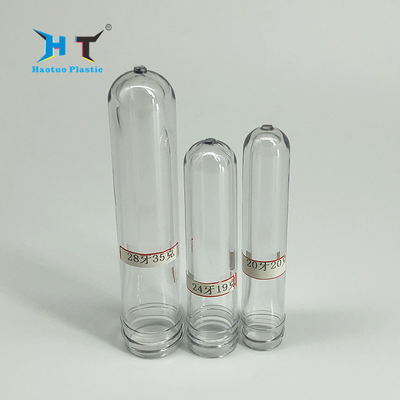 Durable 1 Liter Bottle Preforms 18mm 20mm 24mm 100% Virgin PET Resin