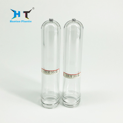 35g Clear Blowing Pet Plastic Preforms Detergent Lotion Bottles Preform