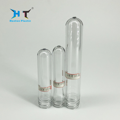 35g 24/410 Neck Clear Color Blowing Cosmetic PET Hand Wash Bottles Preform