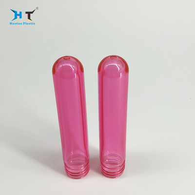 Lotion Body Gel Container Bottle Plastic PET Preform Red Color High Transparency