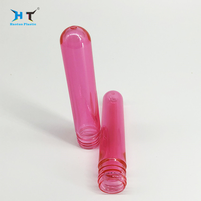 Lotion Body Gel Container Bottle Plastic PET Preform Red Color High Transparency