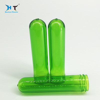 400Ml/500Ml Plastic PET Preform , Green Pet Preform 131Mm Length