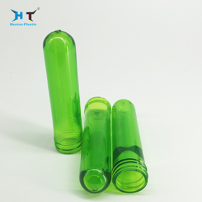 400Ml/500Ml Plastic PET Preform , Green Pet Preform 131Mm Length