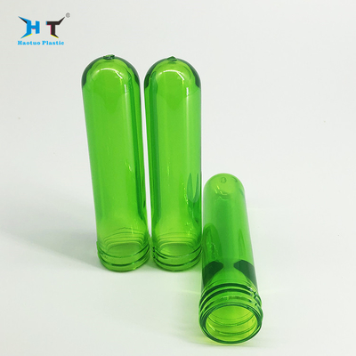 400Ml/500Ml Plastic PET Preform , Green Pet Preform 131Mm Length