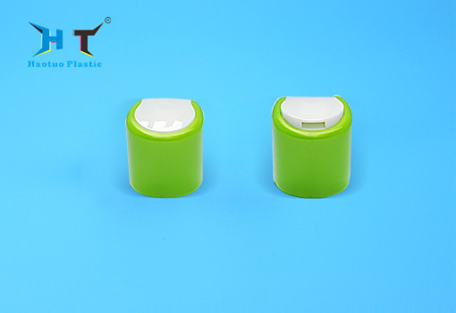 20mm Neck Size Disc Top Cap Double Color Smooth Surface Shampoo Cap