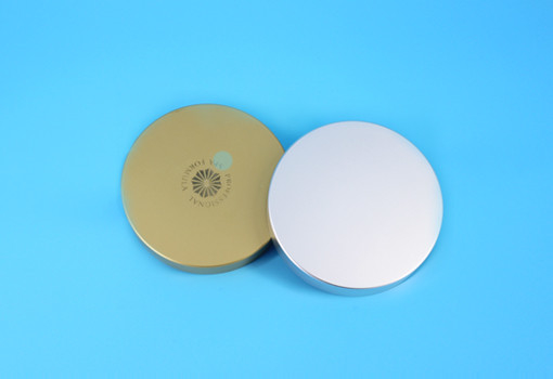 89mm Neck Size Custom Any Color Plastic Screw Caps With PE Foam Liner