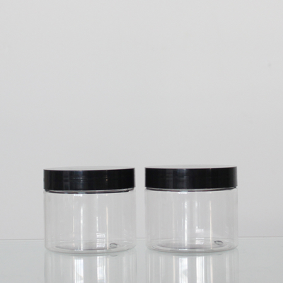 Any Color PET Plastic Jars 68mm Mouth Size 150ml Accept Custom Logo