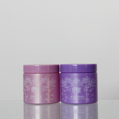 Empty Makeup Loose Powder Pet Cosmetic Jars 200ml Capacity With Cap
