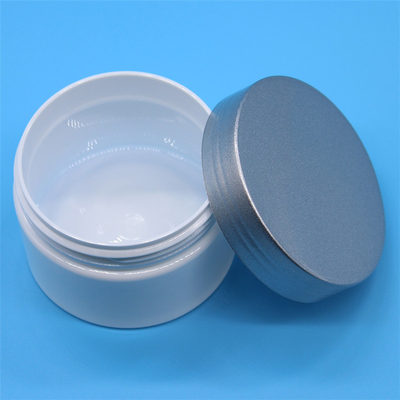 Cosmetic Cream 4 Oz Pet Plastic Jars Corrosion Resistance SGS Standard