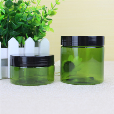 Clip Cap Cream PET Plastic Jars , 16g/ 25g Small Plastic Jars With Lids