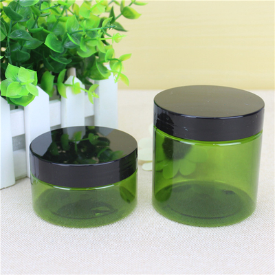 Clip Cap Cream PET Plastic Jars , 16g/ 25g Small Plastic Jars With Lids