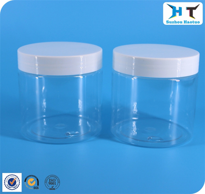 200 Ml PET Plastic Jars Printed Logo Good Transparency Easy Storage