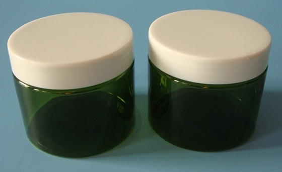 200ml Frosted Color PET Plastic Jars Smooth Surface With PP Or Aluminum Cap