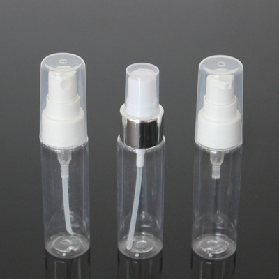 Custom 30ml Color Clear Plastic Spray Bottle For Cosemtic Perfume