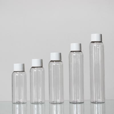 20mm Neck Size Round 60/70/80/100/120ml Spray Clear Plastic Cosmetic Bottle