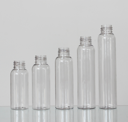 20mm Neck Size Round 60/70/80/100/120ml Spray Clear Plastic Cosmetic Bottle
