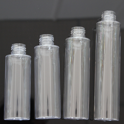 40mm Size 100/120/150/170ml Empty Lotion Transparent Plastic Bottle For Cosmetic