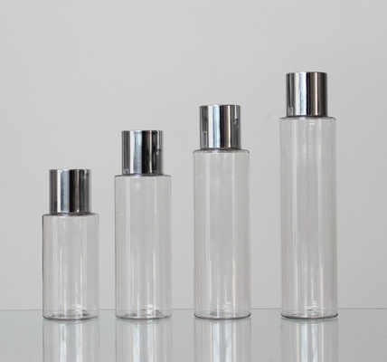 24mm Neck Size Round 60/80/100/120ml Plastic Lotion Cosmetic Bottle With Spray Lid