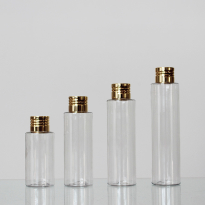 24mm Neck Size Round 60/80/100/120ml Plastic Lotion Cosmetic Bottle With Spray Lid