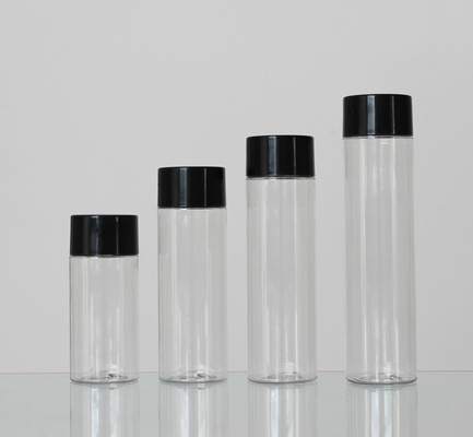 24mm Neck Size Round 60/80/100/120ml Plastic Lotion Cosmetic Bottle With Spray Lid