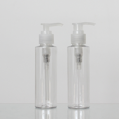 Custom Color Cosmeitc 120ml Empty Plastic Bottle Of Perfume With Pump