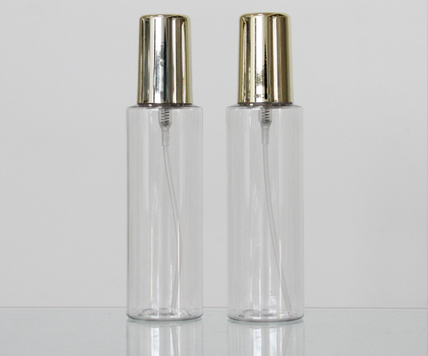 Custom Color Cosmeitc 120ml Empty Plastic Bottle Of Perfume With Pump