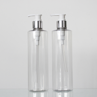 250ml Empty Plastic PET Clear Lotion Cosmetic Bottle Can Be Any Color