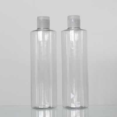 250ml Empty Plastic PET Clear Lotion Cosmetic Bottle Can Be Any Color