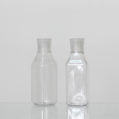 Any Color Square 80ml Olive Oil Plastic Cosmetic Bottle For Lotion