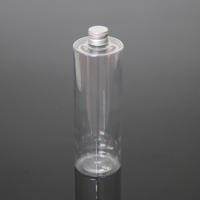 350/400/500 /750ml Round Shape Solid Custom Color Plastic Pump Cosmetic Bottle