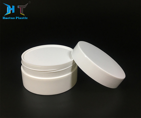 ECO Friendly Small Plastic Jars 300 Gram Label Sticker With Screw Cap