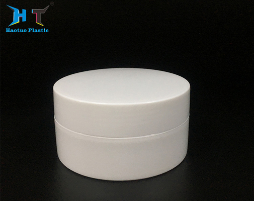 ECO Friendly Small Plastic Jars 300 Gram Label Sticker With Screw Cap