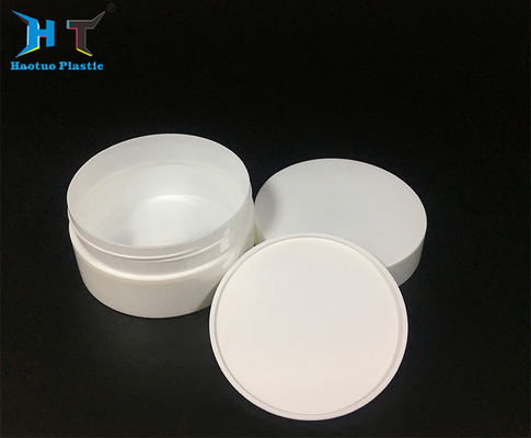 ECO Friendly Small Plastic Jars 300 Gram Label Sticker With Screw Cap