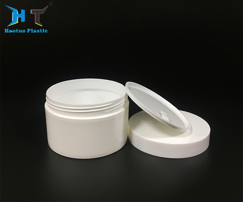 Round PP Plastic Jars , Plastic Cream Containers For Cosmetic Packaging