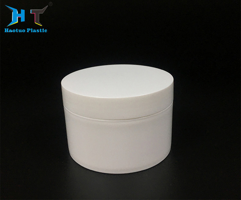 Round PP Plastic Jars , Plastic Cream Containers For Cosmetic Packaging