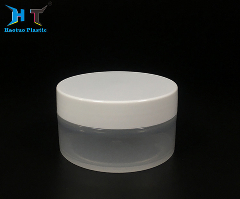 Lightweight Clear Plastic Wide Mouth Jars PP Material Easy Storage